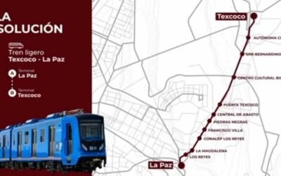 Tren Ligero Texcoco-La Paz conectará con el Metro y beneficiará a más de 127 mil usuarios