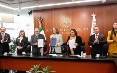 Recibe el Senado de la República el Reglamento Interior del Tribunal de Disciplina Judicial