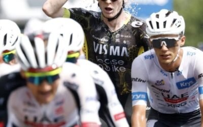 Isaac del Toro vive una jornada complicada en la décima etapa del Tour de Francia