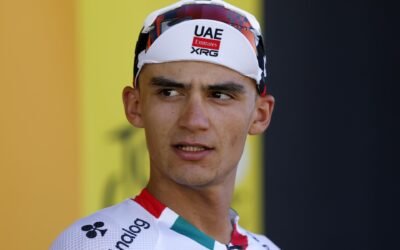 Mal le fue a Isaac del Toro en la 4a. etapa del Tour de Francia.