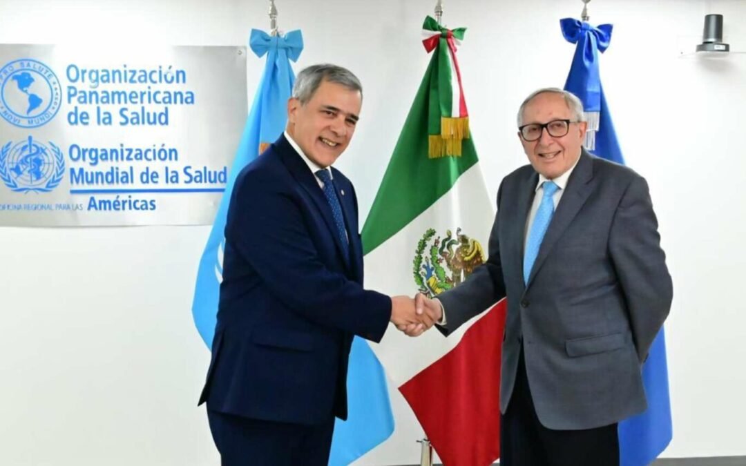 Conviene México con la OPS para avanzar hacia el servicio universal de salud.