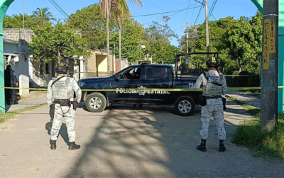 Hallan restos humanos junto a una lona con amenazas en Villa Unión, Centro