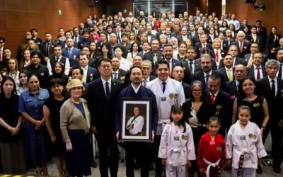 Rinden homenaje póstumo a Dai Won Moon en México