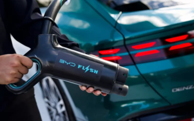 BYD traerá a México sus cargadores ultrarrápidos capaces de recargar autos eléctricos en apenas cinco minutos