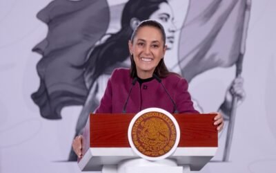 Sheinbaum defiende democracia en México y evita hablar sobre Nicaragua