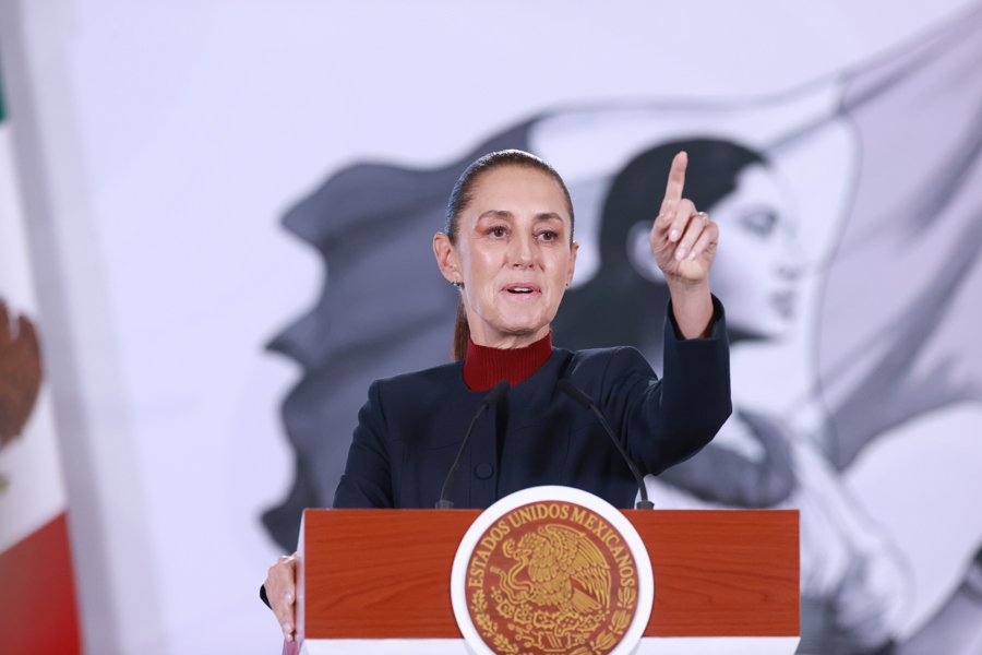 Sheinbaum insiste en defensa de soberanía: “No voy a agachar la cabeza” ante EUA