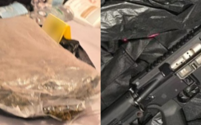 Catean inmueble en Miguel Hidalgo; detienen a dos y aseguran tres armas y droga en la colonia Anáhuac Primera Sección