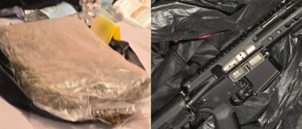 Catean inmueble en Miguel Hidalgo; detienen a dos y aseguran tres armas y droga en la colonia Anáhuac Primera Sección