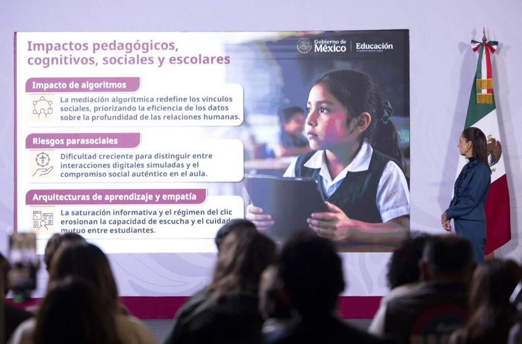 Plantea Sheinbaum continuar debate sobre uso de redes sociales en menores