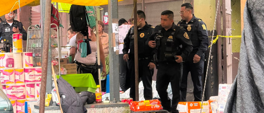 Matan a balazos a hombre frente al Mercado de Jamaica en Venustiano Carranza