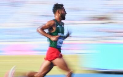 Eduardo Herrera arrasa en los 5 mil metros y gana el oro en Santo Domingo