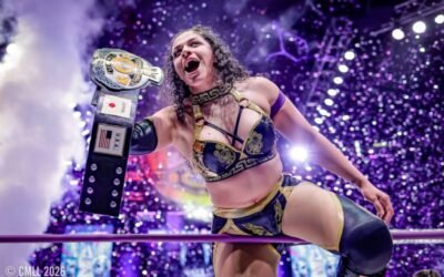 La mexicana Persephone ganó el Campeonato de Lucha Libre en Londres.