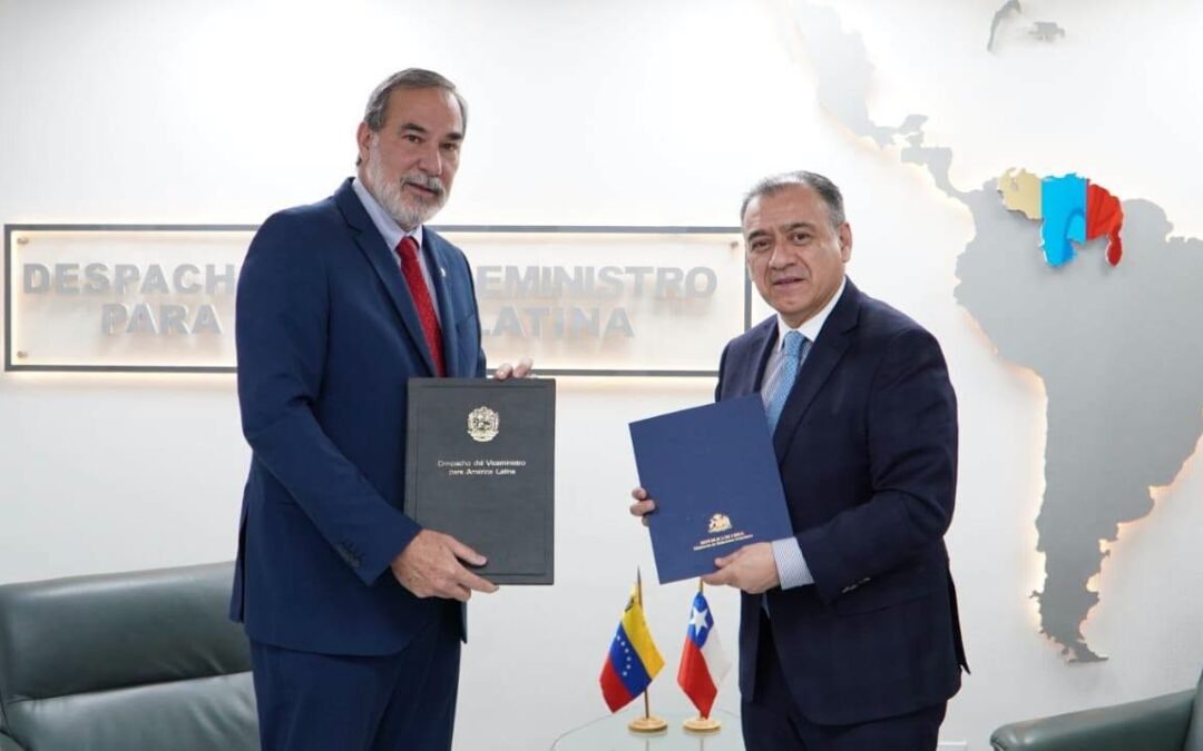 Formalizan Chile y Venezuela reinicio de relaciones consulares
