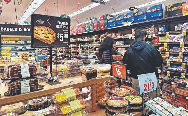Inflación en EU baja al 3.4% en julio