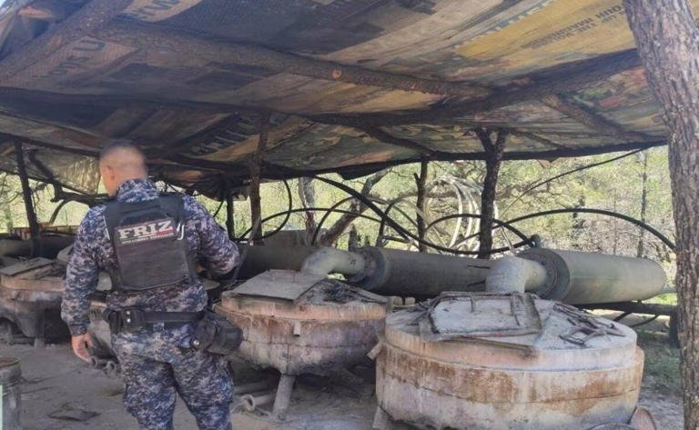 Hallan laboratorio clandestino en Zacatecas
