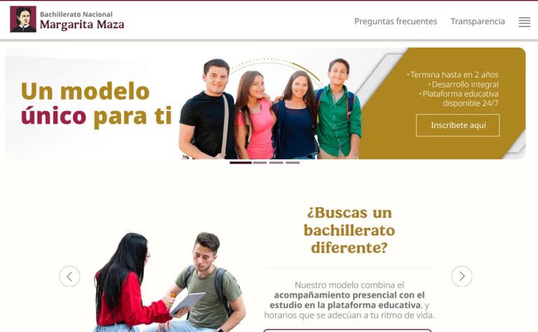 Abre SEP plazas para Bachillerato Margarita Maza