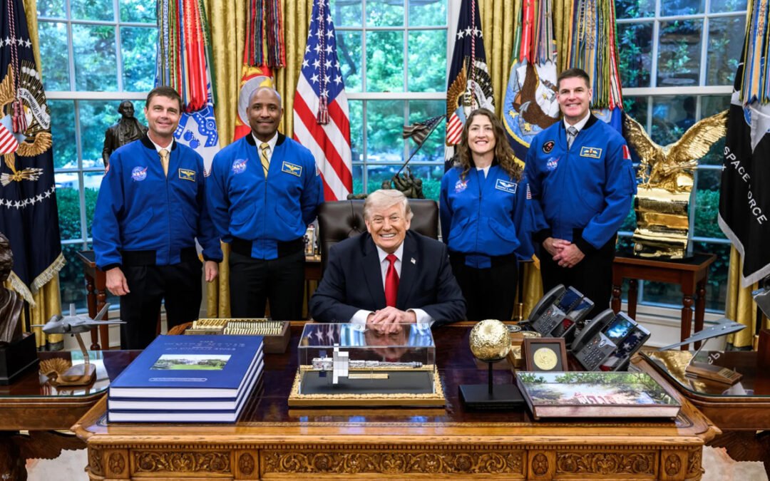 Anuncia Trump creación de una academia espacial para formar a las futuras generaciones