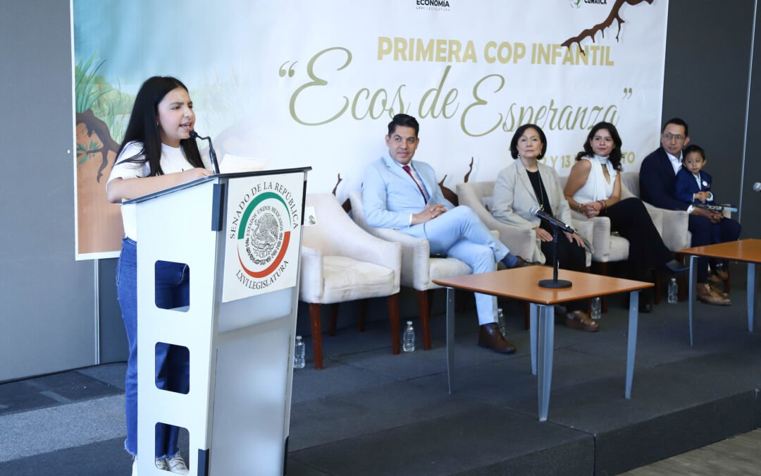 Llaman a enfrentar con rigor las consecuencias del cambio climático, por el bienestar de niñas, niños y adolescentes