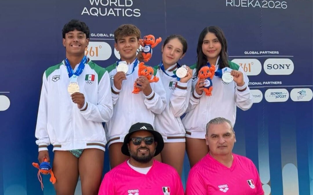 México conquista la Plata en equipo mixto en el Mundial Juvenil de Clavados