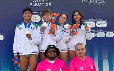 México conquista la Plata en equipo mixto en el Mundial Juvenil de Clavados