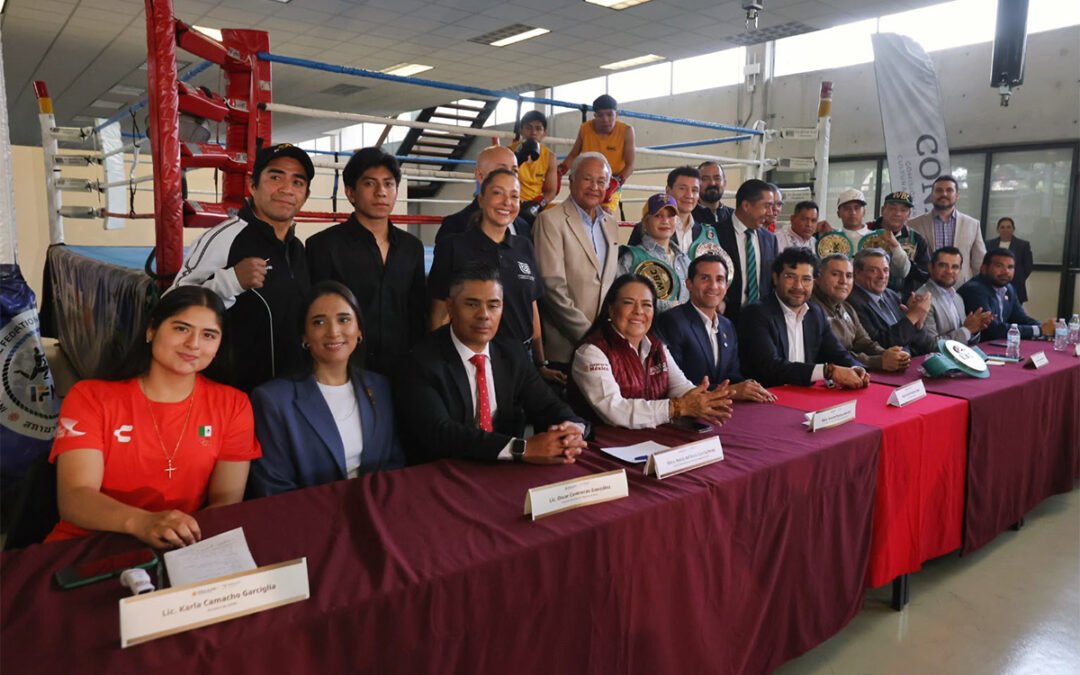Conade presenta “Puños de Transformación”, iniciativa que llevará el boxeo a todo México