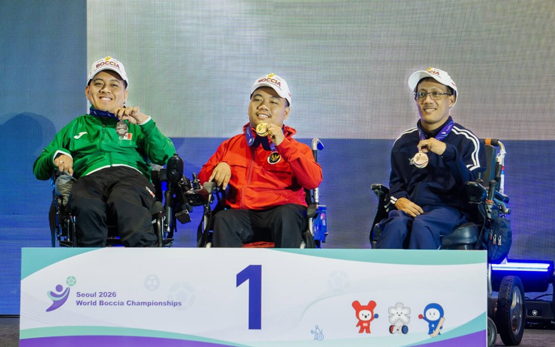 Eduardo Sánchez da a México su primera Plata en el Mundial de Boccia Seúl 2026