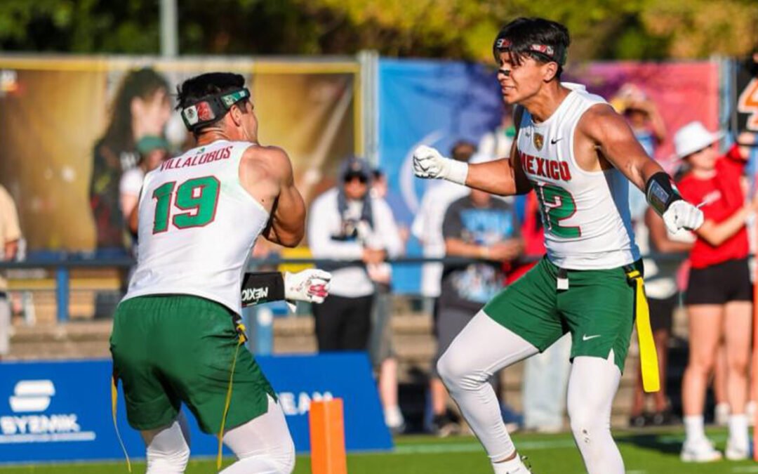 México clasifica con sus 2 selecciones a Cuartos de Final del Mundial de Flag Football