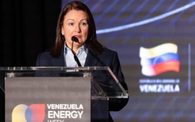 Ofrece ministra venezolana del petróleo a EUA un “abanico” de inversiones en crudo y gas