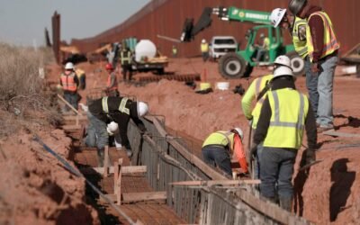 Retoma EUA construcción de muro fronterizo de 100 kilómetros entre Arizona y México