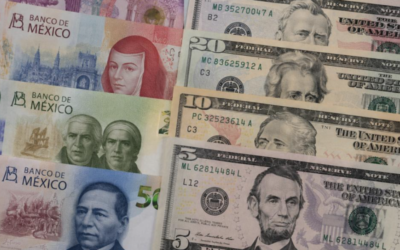 Peso gana terreno y roza las 16 unidades por dólar