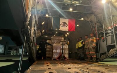 Partió el 2º. vuelo del Puente Aéreo de Ayuda Humanitaria a Colombia
