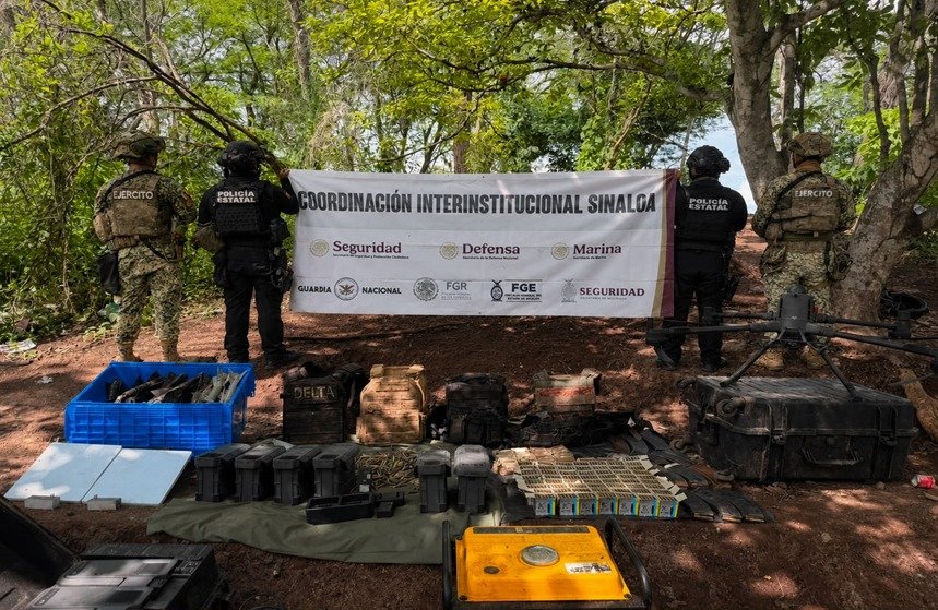 Otros 3 fuertes golpes dan las Fuerzas Federales a los narcos en 3 municipios de Sinaloa. ´