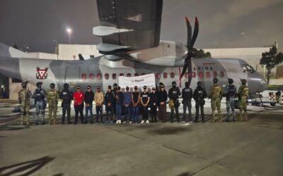 Capturan a 20 sicarios más del CJNG en Hidalgo, Lalisco y Michoacán.