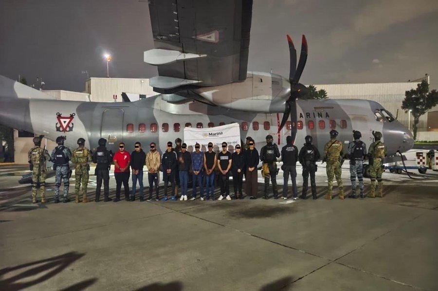 Capturan a 20 sicarios más del CJNG en Hidalgo, Lalisco y Michoacán.