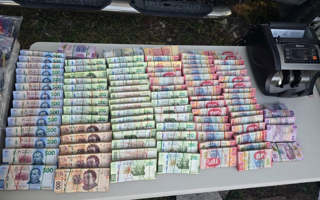Armas, drogas y más de $2 millones de los narcos aseguraron las FA en Durango.