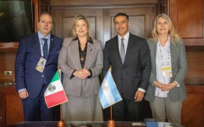 García Harfuch se reúne con ministra de Seguridad Nacional de Argentina; hablan sobre lucha contra el narco