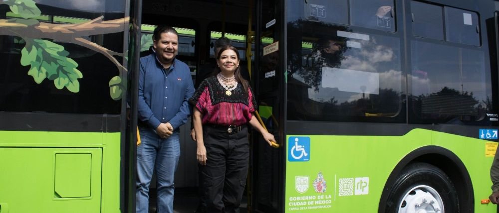 Anuncia GCDMX inversión de 2 mil mdp para RTP y estrena ruta en Milpa Alta