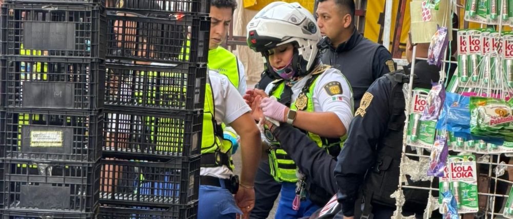 Ataque con arma blanca en Tepito deja a un joven con múltiples heridas