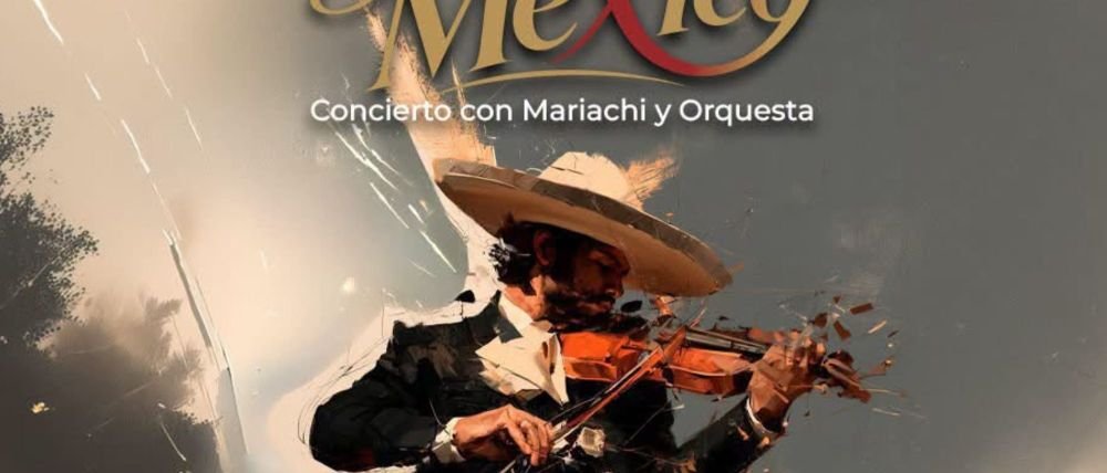 «Así Suena México»: La orquesta sinfónica y el mariachi rinden homenaje a la identidad nacional en el Ollin Yoliztli
