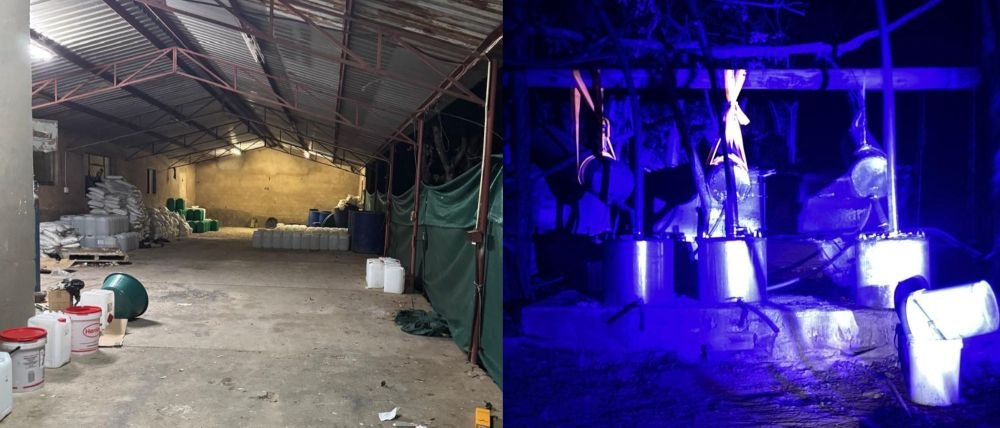 Detienen a dos mexicanos en Sudáfrica tras desmantelar narcolaboratorio