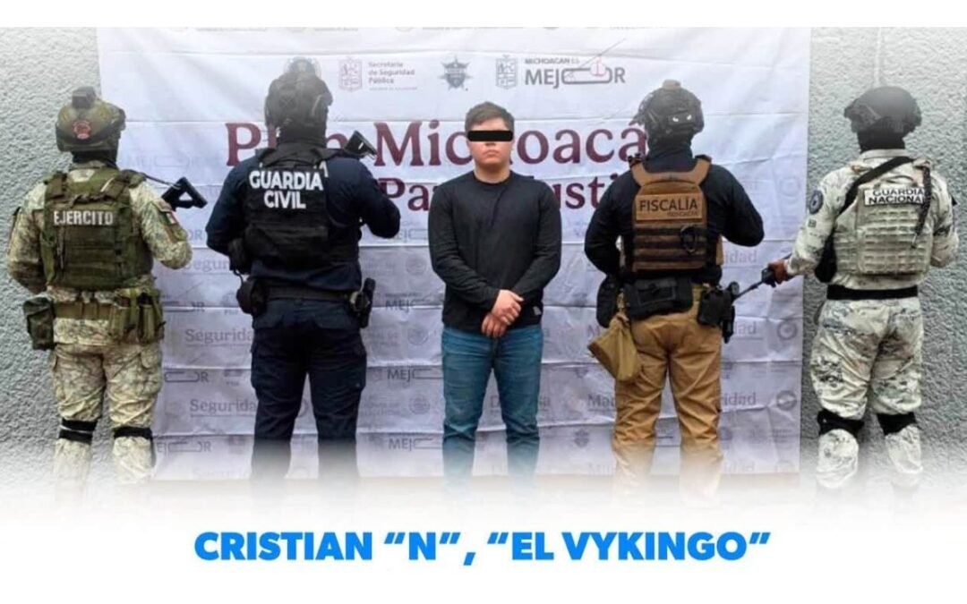Detienen a ‘el Vikingo’, presunto extorsionador de aguacateros en Michoacán