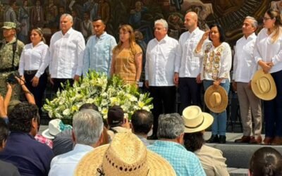 Gobernadora de Morelos llama a la clase política a ser consecuentes con el legado de Emiliano Zapata