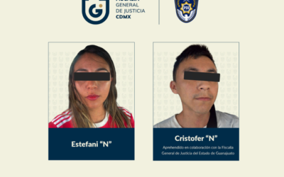Por ser cómplice de su hermano en el feminicidio de una taxista de aplicación en Azcapotzalco, ya está presa.