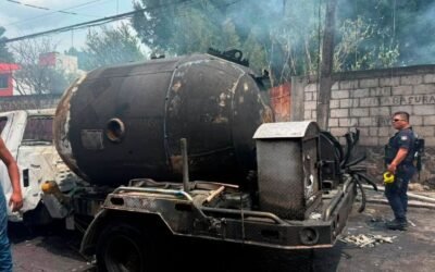 Explosión de una pipa de gas en Cuernavaca deja al menos 20 personas lesionadas y daños materiales
