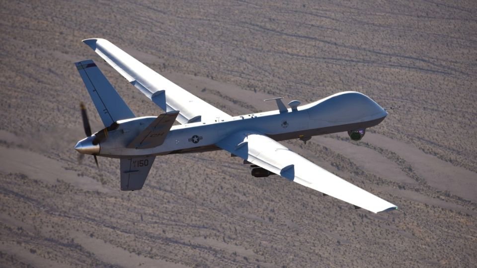 Investiga EU por qué un Dron militar espía y de combate registró problemas sobre Yibuti, Africa.