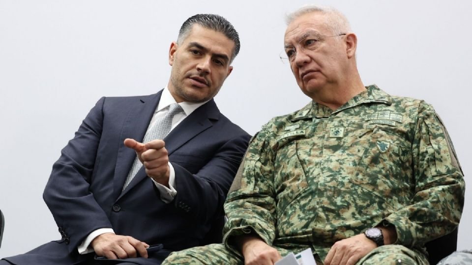 Afinan el Gral. Trevilla y García Harfuch la seguridad para aguacateros en Michoacán.