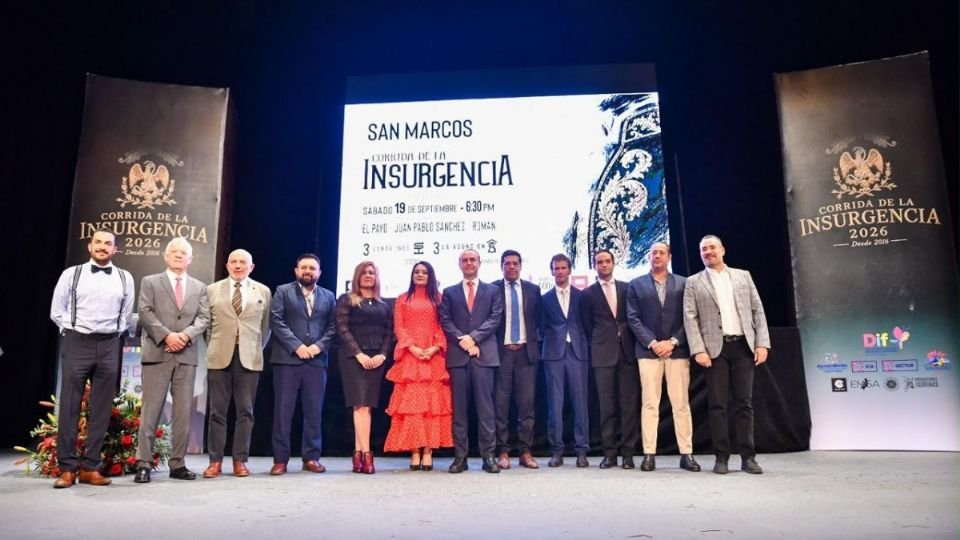 Presentan el cartel de la novena Corrida de la Insurgencia en Aguascalientes