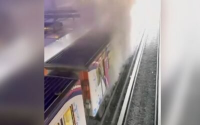 Incendio en el Metro: humo cubre la estación Taxqueña y usuarios desalojan las instalaciones