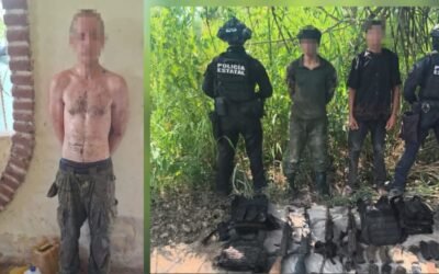 Detienen en Sinaloa a tres personas con armamento y equipo táctico; uno es estadounidense