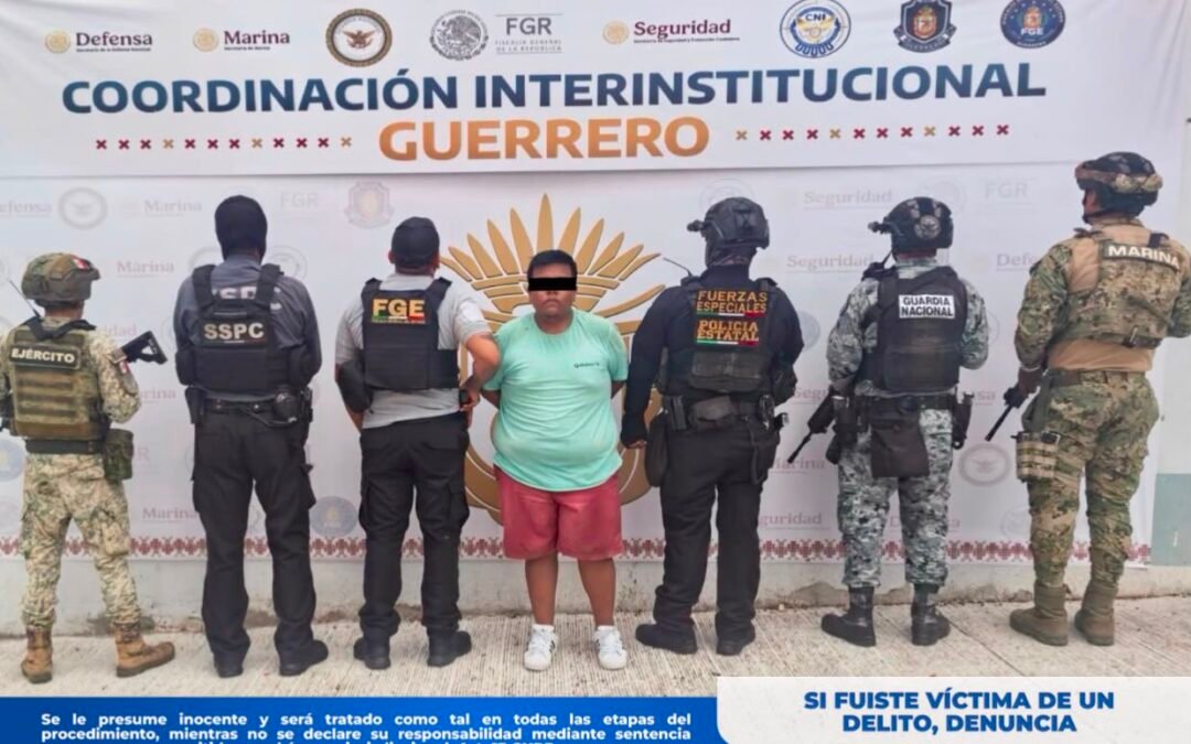Cae en Acapulco ‘El Choco’, jefe de plaza de ‘Los Rusos’